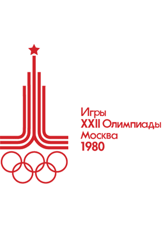 Olympics logo Moscow USSR 1980 summer